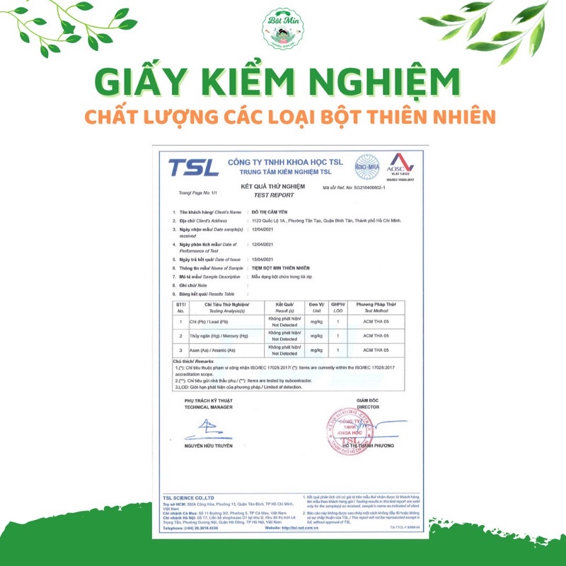 100gram Bột nạ dẻo bạc hà nguyên chất - Bột đắp mặt nạ