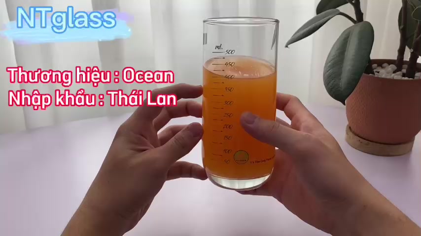 Ly thủy tinh có chia vạch 625ml-B00322 chính hãng Ocean,giao mẫu ngẫu nhiên | BigBuy360 - bigbuy360.vn