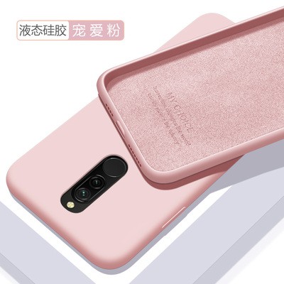 Mềm Ốp Điện Thoại Bằng Silicone Màu Trơn Cho Xiaomi Redmi 8 Redmi8