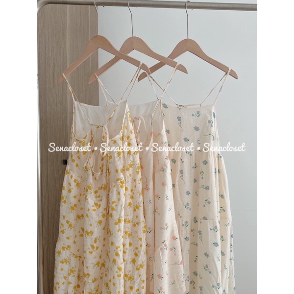 Đầm Váy Maxi hoa 2 dây dáng dài cực xinh🌸🌼🌸🌼