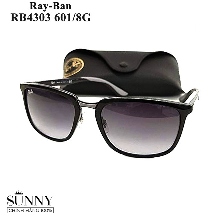 RB4303 601/8G - Kính mát nam nữ Rayban chính hãng , bảo hành toàn quốc, thiết kế dễ đeo bảo vệ mắt