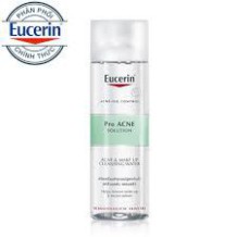 [CHÍNH HÃNG] Combo Eucerin cho da nhờn mụn: Nước tẩy trang ProAcne Makeup Cleansing 200ml &amp; gel rửa mặt ProAcne Cleansin