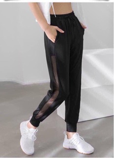[ ẢNH THẬT TỰ CHỤP ] Jogger Lưới Hông