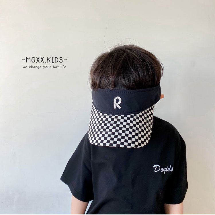 Mũ Lưỡi Trai Hở Chóp Thoáng Khí Phong Cách Hàn Quốc Thời Trang Mùa Hè Cho Bé Trai Và Gái