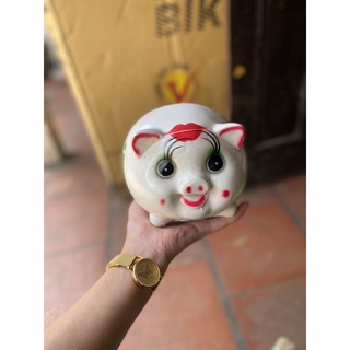 Heo/lợn đất tiết kiệm Pi tiểu ( kèm video ảnh thật)