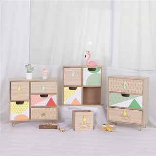 Tủ gỗ HOME STORAGE decor trang trí nhà cửa