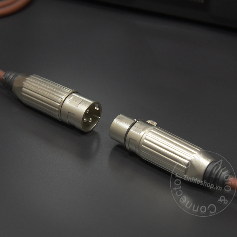 Cáp XLR đực sang cái 1 cặp DIY 0.5M đến 5M - Dây canon đực cái
