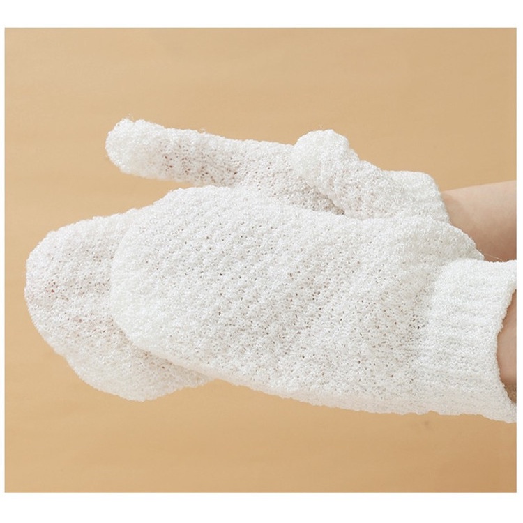 Găng tay tắm tẩy tế bào chết làm sạch da Lameila