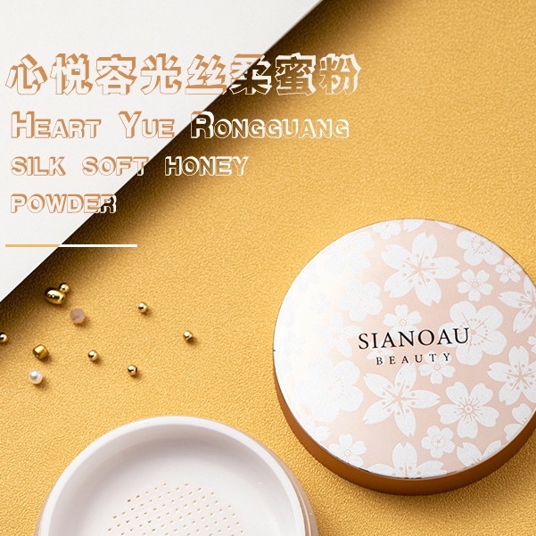 Phấn Phủ Dạng Bột Mật Ong Lâu Trôi Kiềm Dầu Chống Nước Chống Mồ Hôi Che Khuyết Điểm Không Phai Màu Tự Nhiên Cho Nữ