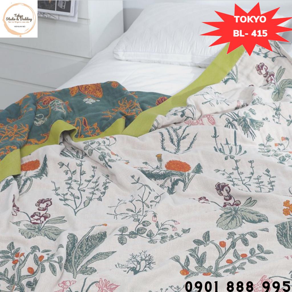 S78_Chăn Thu Xô Organic Cotton Dòng Cao Cấp