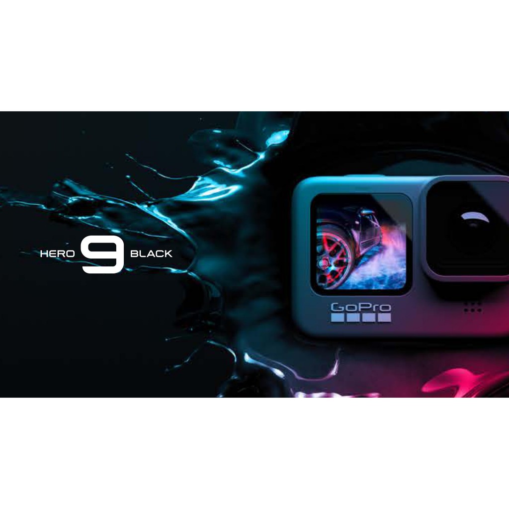 Máy quay Gopro 9 Black  - Quay 5k - 23.6MP - Tặng thẻ nhớ 64gb - Mới 90%