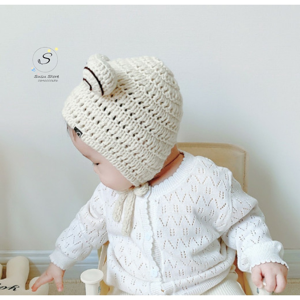 MUP 74: Mũ len cho bé từ 8-3 tuổi