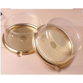 100 cái hộp tròn đáy vàng A1680 cao 9cm hoặc 7.5cm dùng để đựng bánh