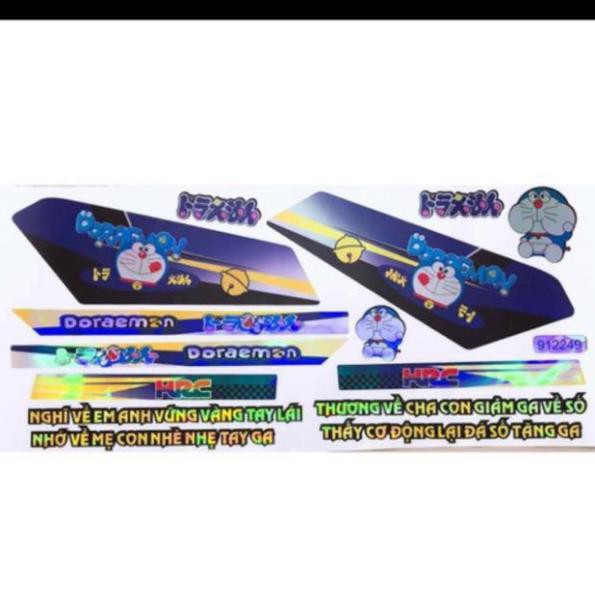 Tem Chế Dream Doremon 7 Màu 3 Lớp Chống Phai