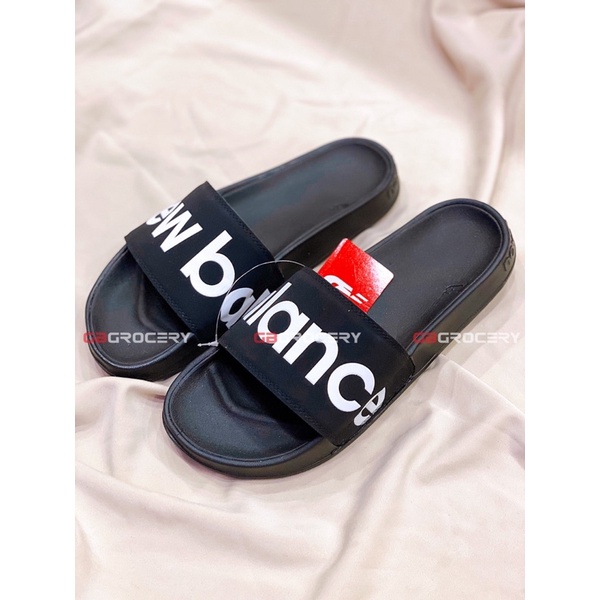 Dép quai ngang New Balance cực xịn siêu êm - Ảnh thật shop chụp