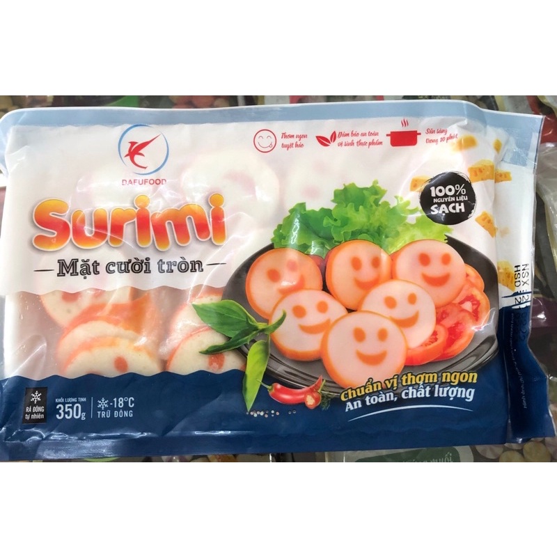 SURIMI MẶT CƯỜI TRÒN 350g