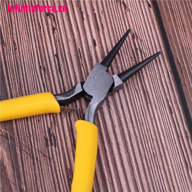 Kìm Mũi Tròn Mini Bằng Carbon Làm Đồ Thủ Công Chuyên Dụng