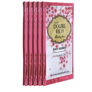 🍀🍀Combo 10 dây Sữa tắm Double Rich sáng da hoa anh đào 12 gói x 7g