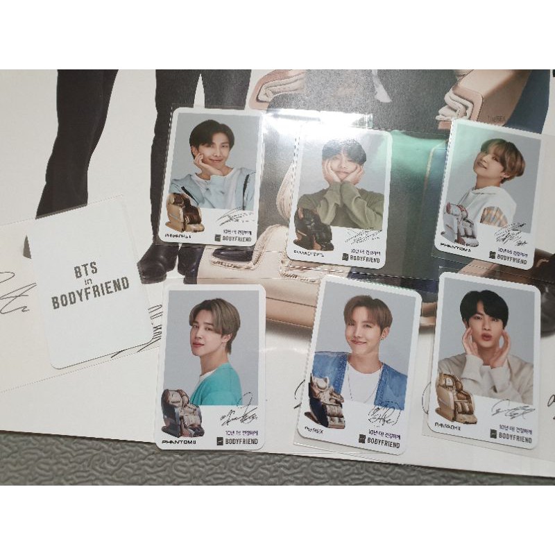 Poster Card BTS × BODY FRIENDS