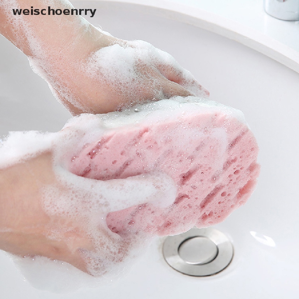 Bông Tắm Tạo Bọt Mềm Mại Mát Xa Da Tiện Dụng