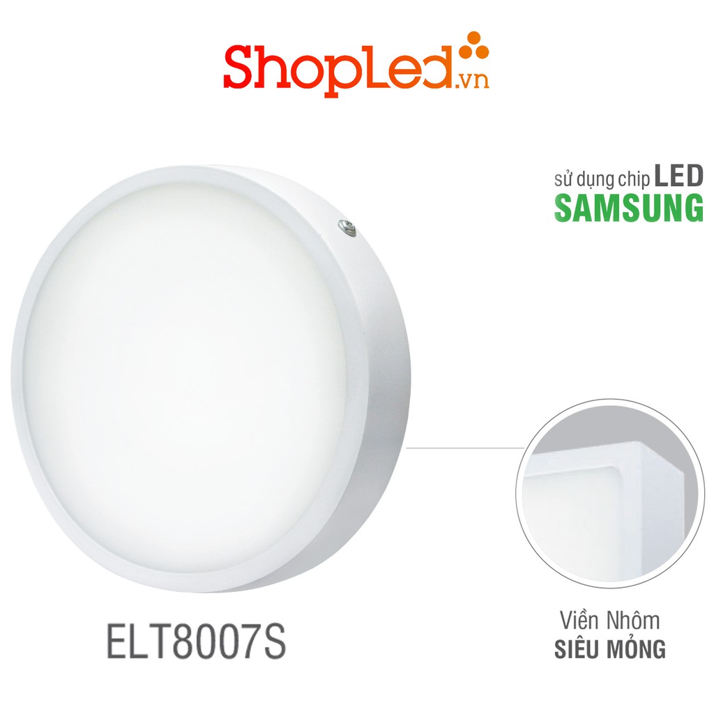 ĐÈN LED PANEL TRÒN ROMAN ELT8007S + CHIP LED SAMSUNG2835 + TIẾT KIỆM ĐIỆN NĂNG