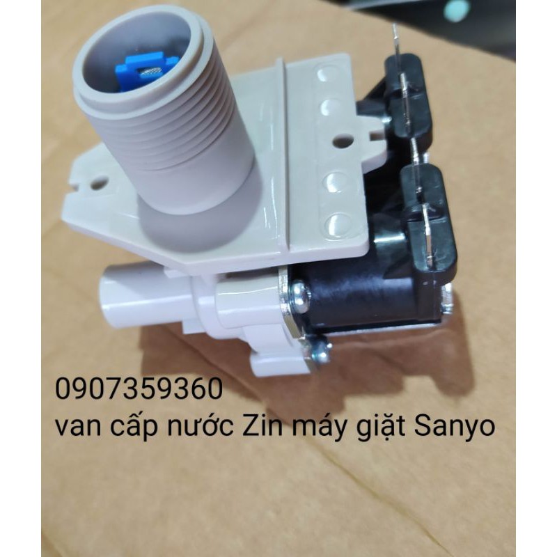 van cấp nước đôi Zin máy giặt Sanyo