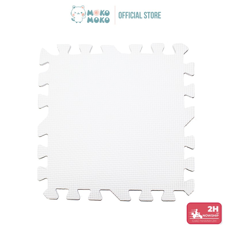 Thảm Xốp Lót Sàn Cho Bé Eva Kích Thước 30X30, Dày 1Cm - Màu Kem