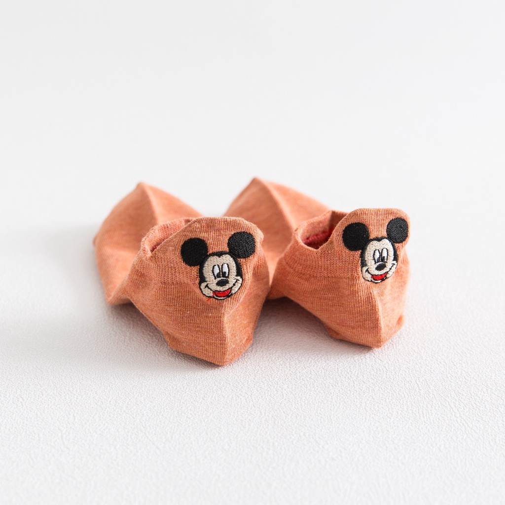Tất thêu hình chuột mickey xinh xắn