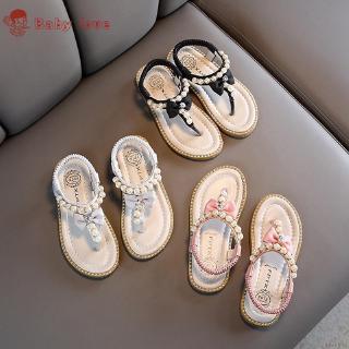 Dép Sandal Xỏ Ngón Đính Nơ Xinh Xắn Cho Bé Gái