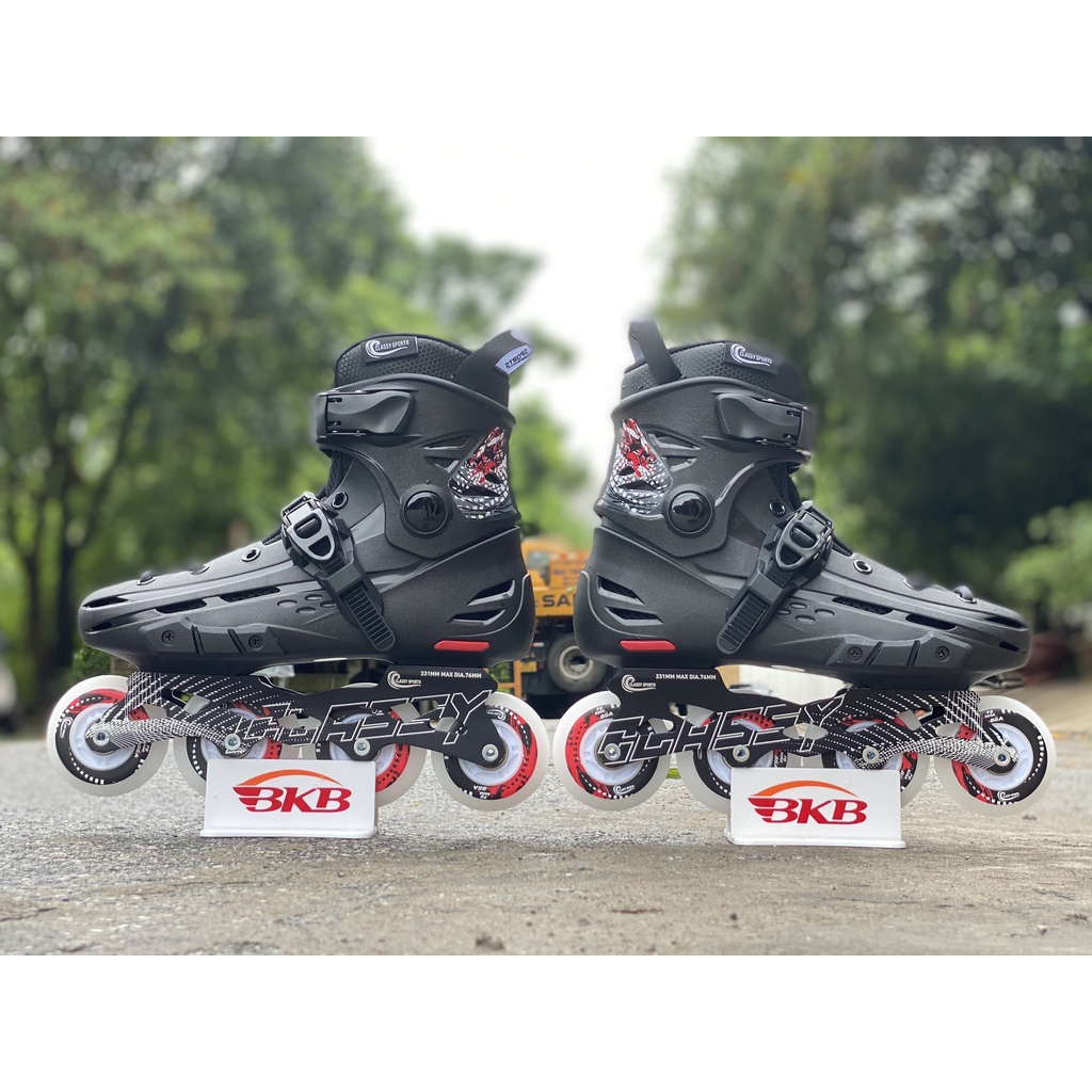 Giày trượt Patin 8 bánh sáng CHÍNH HÃNG Classy Sports Q9  - TẶNG KÈM BỘ BẢO HỘ CHÂN TAY GỐI