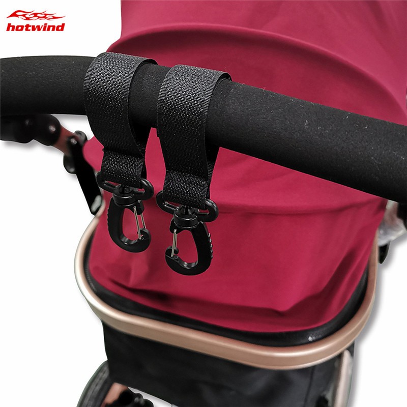 Set 2 Móc Treo Đồ Gắn Xe Đẩy Em Bé Tiện Dụng