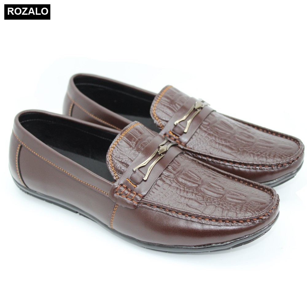 [Mã LTP50 giảm 50000 đơn 150000] Giày lười nam đế bệt Rozalo R3290 | BigBuy360 - bigbuy360.vn