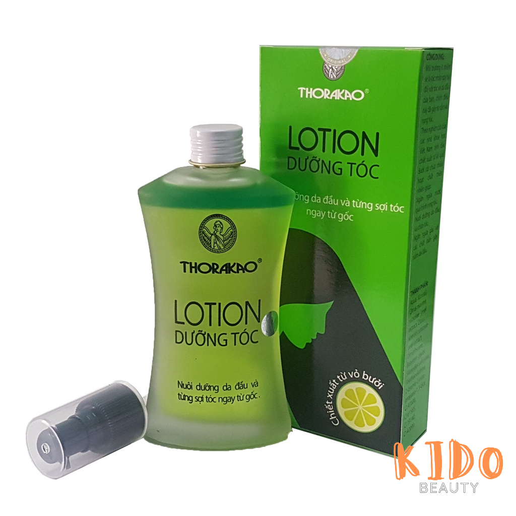 Lotion dưỡng tóc tinh dầu bưởi kích thích mọc tóc Thorakao 120ml