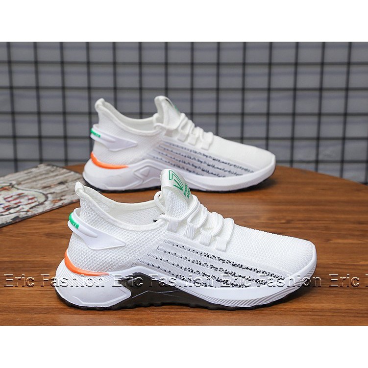 Giày nam đế cao su mềm Eric Fashion giày thể thao nam G863