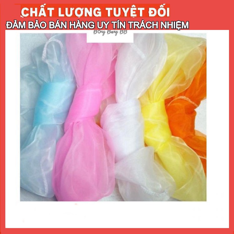 Khăn Voan che mặt, quàng cổ, chắn bụi,cản gió cho bé trai, bé gái loại to kích thước 70x80cm Bống Bang BB