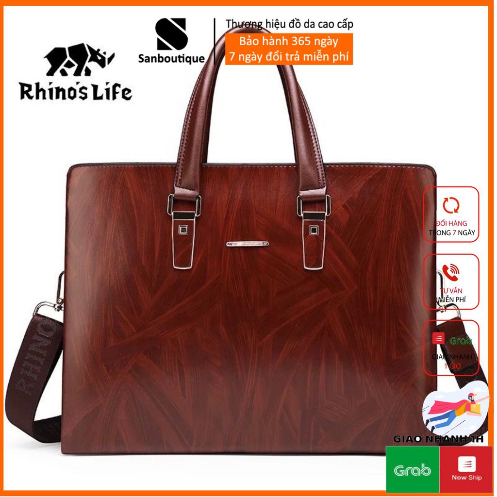 Cặp da Công Sở Rhinos Life 510 siêu đẹp chất da bền