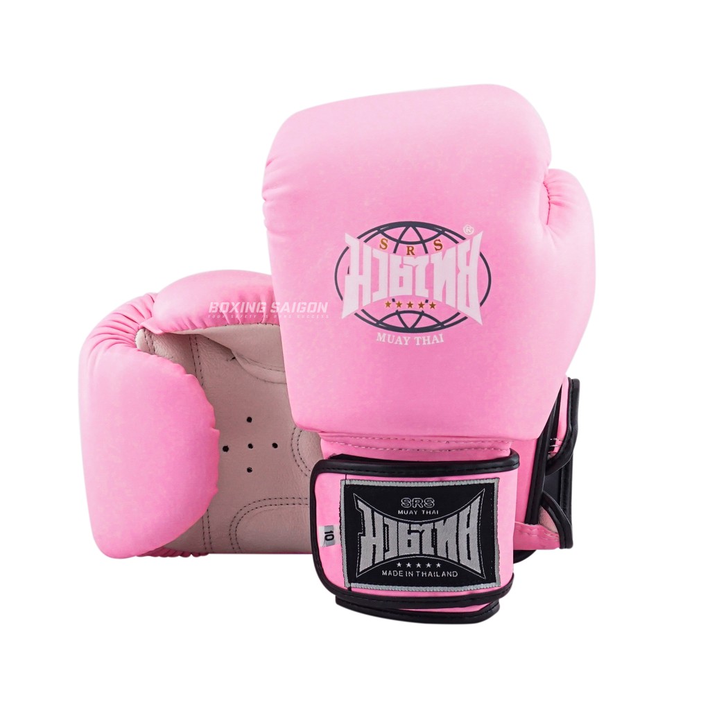 Găng tay Muay Thai Srs Thailand - Pink