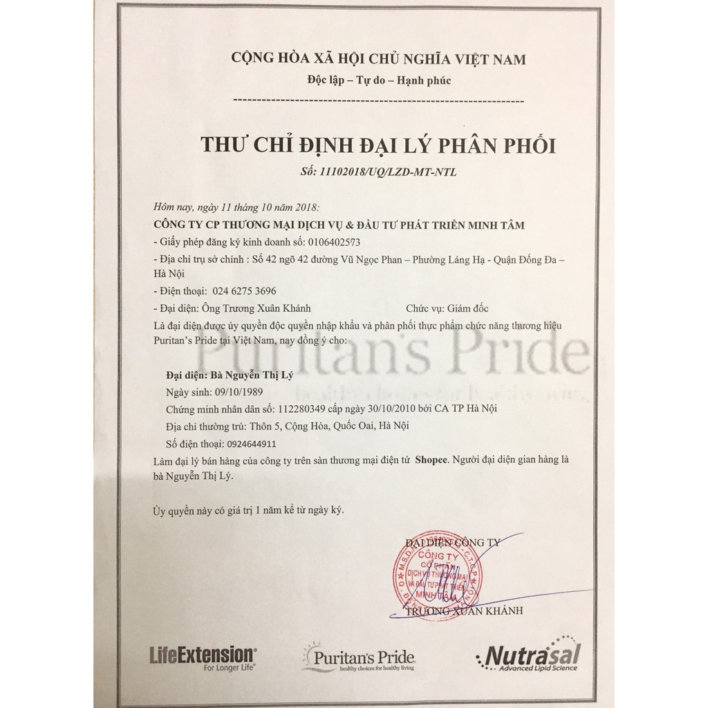 [Puritan's Pride] Viên uống tuần hoàn não ,bổ não Ginkgo Biloba 120 mg- 100 viên (nhập khẩu từ Mỹ)