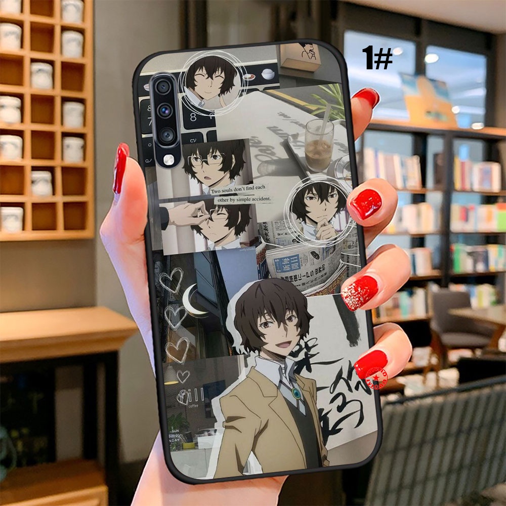 Ốp Điện Thoại Silicon Mềm Hình anime bungo stray dogs dazai Cho samsung galaxy j4 j5 j6 j7 j730 j8 + prime core pro duo ds7