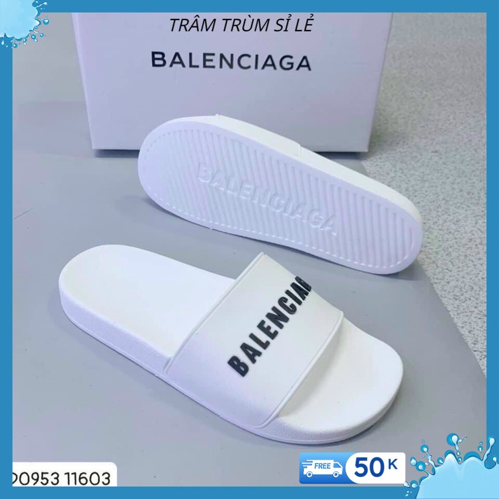 Dép thời trang quai ngang nam đẹp balenn đế liền