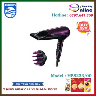 (Khuyến Mãi Cực Lớn) Máy Sấy Tóc Philips HP8233 - Chính Hãng