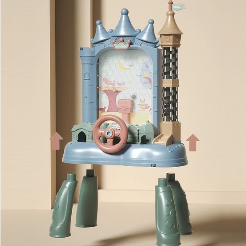 Đồ chơi bắt hạt đậu hình lâu đài cho bé 🥰