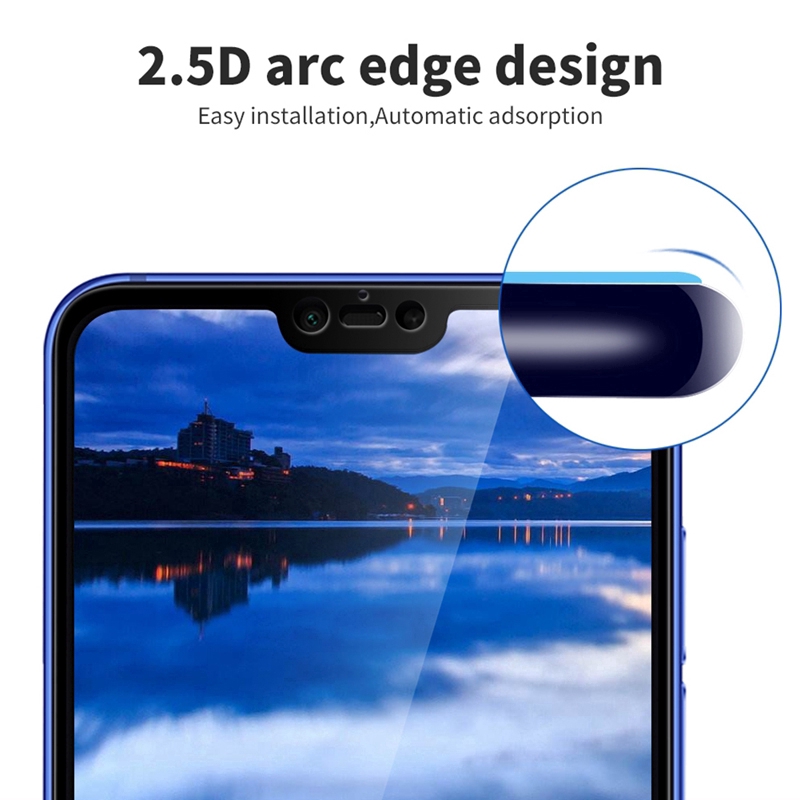 Xiaomi Mi 8 Lite Tempered Glass 9H Film Full Glue Glass for Xiaomi Mi 8 Lite Mi 8 Pro Screen Protector
