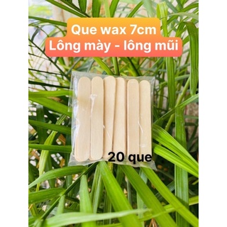 Que gỗ wax lông mũi lông mày