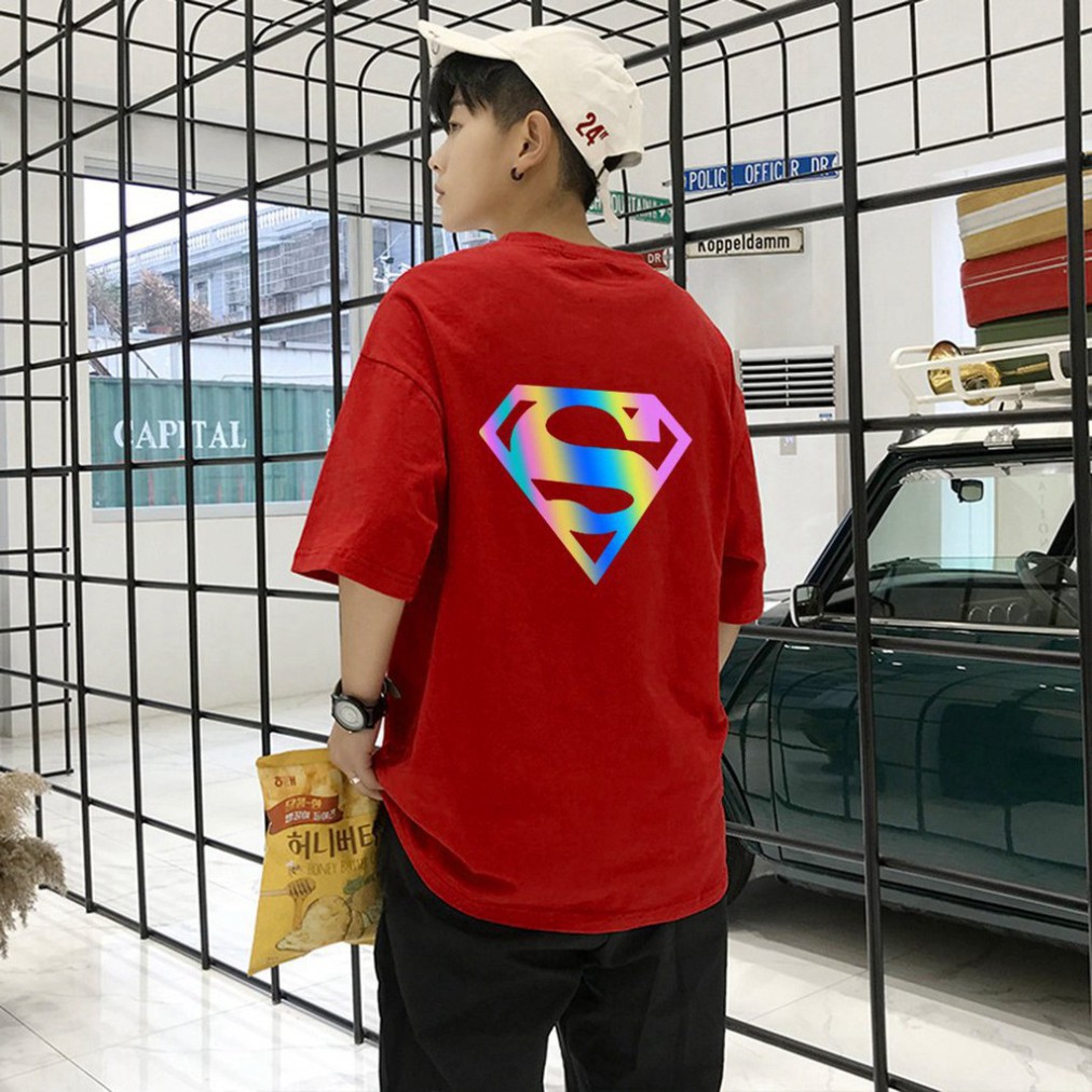 Áo Thun Phản Quang Nam,Nữ Superman