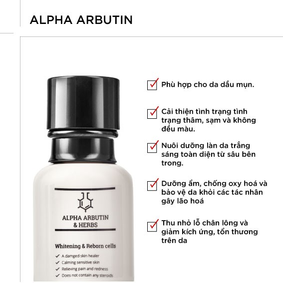 Tinh Chất Làm Sáng Da Chucos Alpha Arbutin 30ml