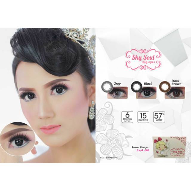 (Hàng Mới Về) Phấn Mắt Mềm Mịn / Softlens / Softlen Sky Soul