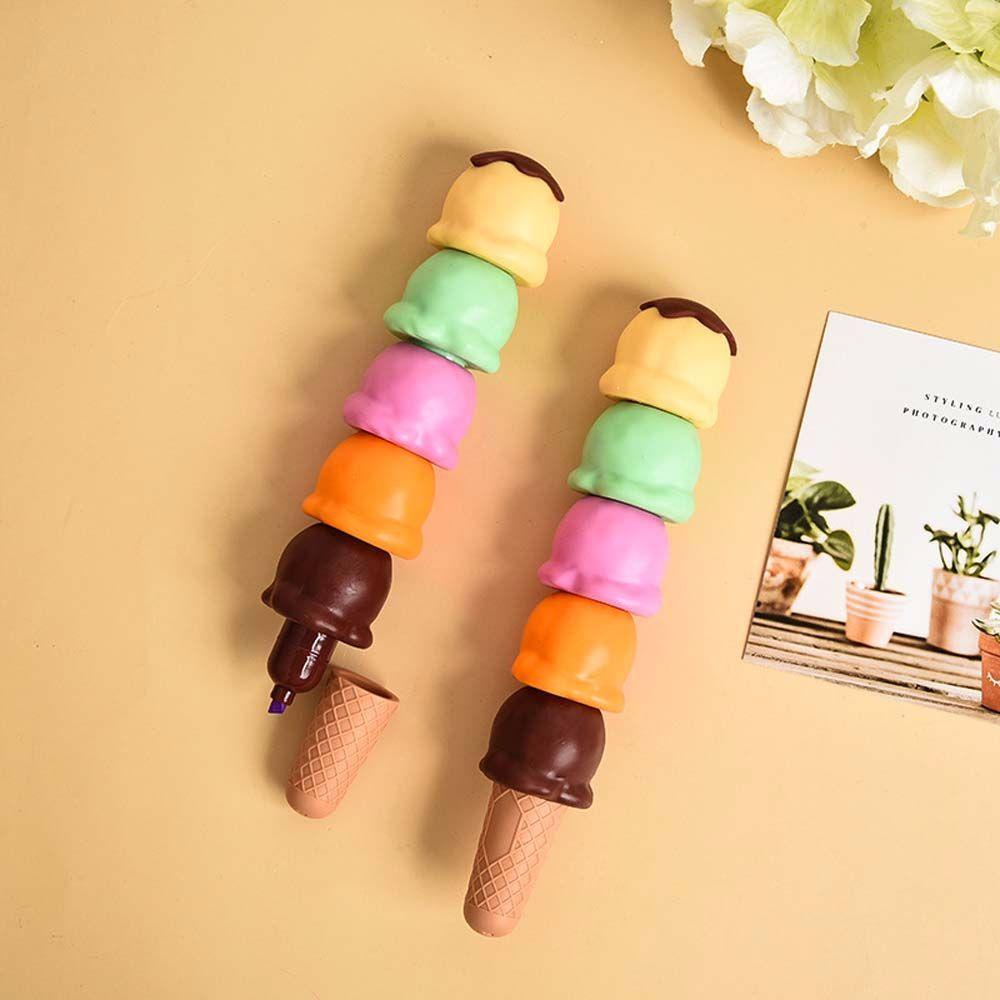 Bút Đánh Dấu Bắt Sáng Màu Kẹo Ngọt Dễ Thương