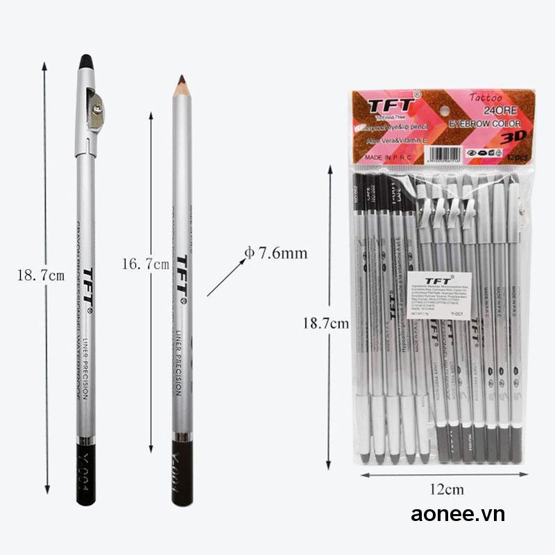 ✨✨Bút Kẻ Mày Bền Màu Kháng Nước Chống Thấm Mồ Hôi Không Dễ Phai Màu