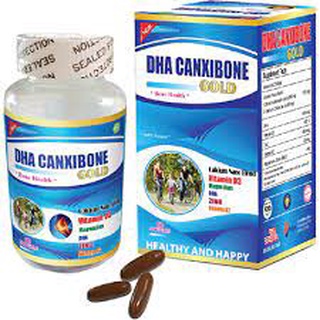 Viên uống dha canxibone gold- bổ sung canxi- lọ 60 viên